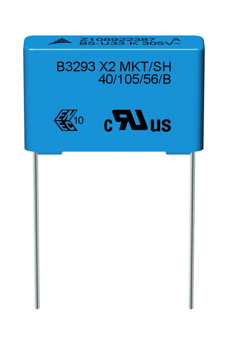 Конденсатор 0.47 µF ±10% 305 V AC B32933B3474K000