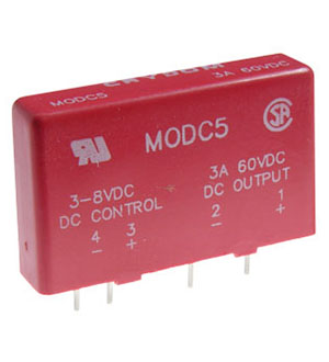 MODC5, I/O модуль 3-6VDC 1A/60VDC