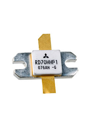 RD70HHF1-101, Si 30MHz 70W 12.5V ceramic