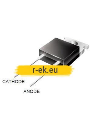 RHRP3060, Диод 30А 600В 40нс [TO-220AC]