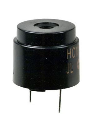 HCM1612A эл.магнит. изл-ль звука, 12В, 2048Гц, d=16мм, h=14мм