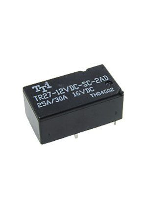 TR-27-12VDC-SC-2AD, реле12V/30A,14VDC