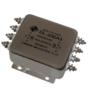 DL-20EA3, сетевой фильтр 20А трехфазный